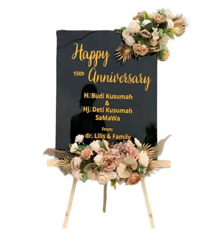 Papan Bunga Akrilik Jurangmangu