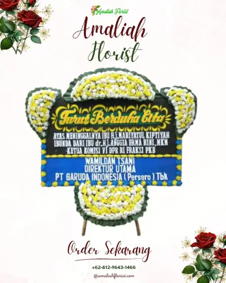 Papan Bunga Duka Jurangmangu